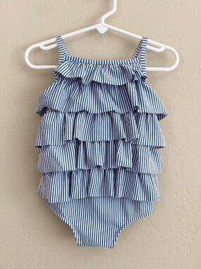 Baby Boden Ruffled Swimsuit • 2/3 Years